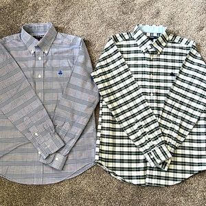 NWOT Boys Brooks Brothers collared shirts